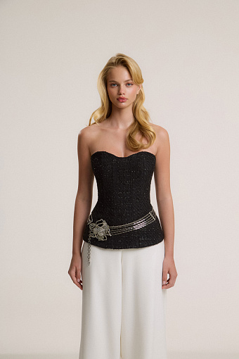 Корсет Heartbreaker, черный