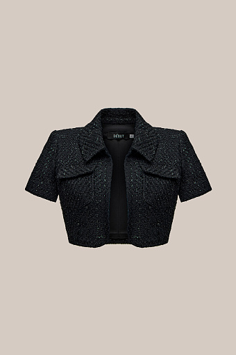 Жакет короткий Heartbreaker, черный