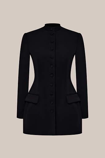 Платье-пиджак Seduce me, черный